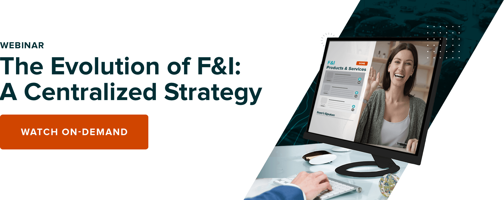 Office Hours webinar episode 6: The evolution of F&I - a centralized strategy. Watch on-demand now!